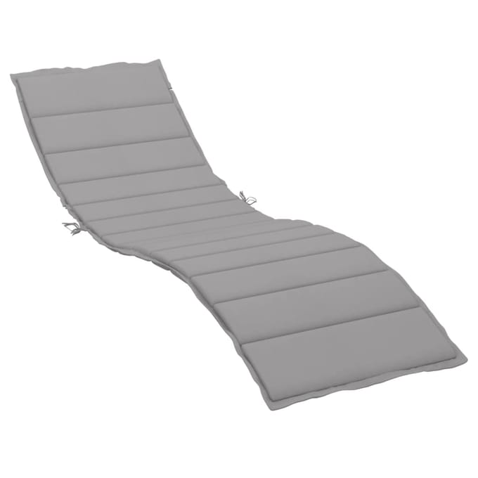 vidaXL - Ligbedkussen - 200x70x3 - cm - oxford - stof - grijs