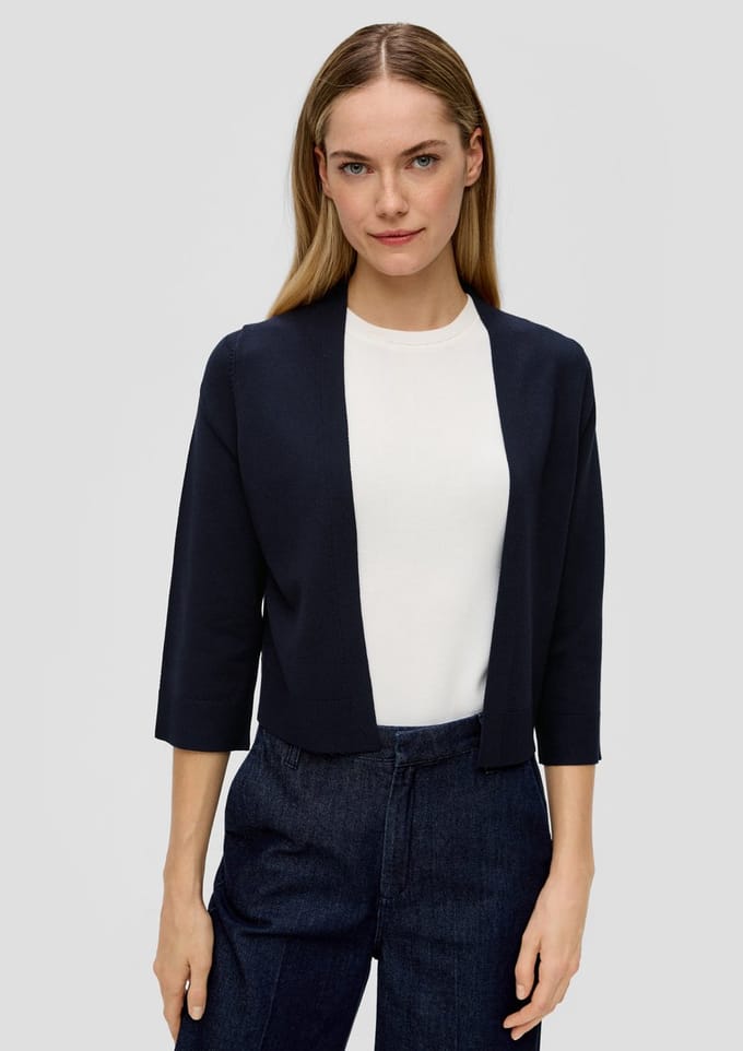 Black Label Women-Cardigan--5959 BLUE-Maat 44