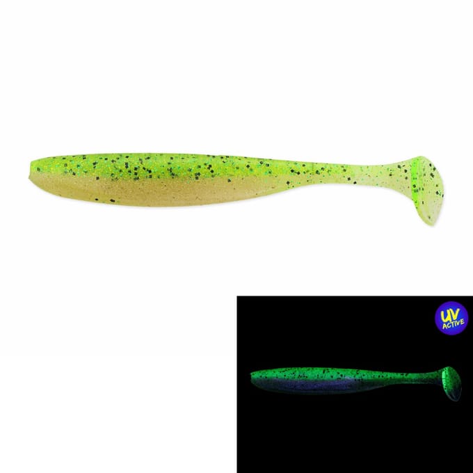 Keitech Easy Shiner | 3 Inch Chartreuse Back Green 3 / 7cm Chartreuse Back Green
