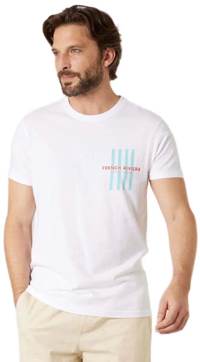 Deeluxe Frenchy T-shirt Met Korte Mouwen Wit M Man