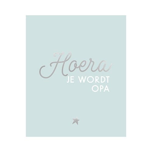 Hoera, Je Wordt Opa