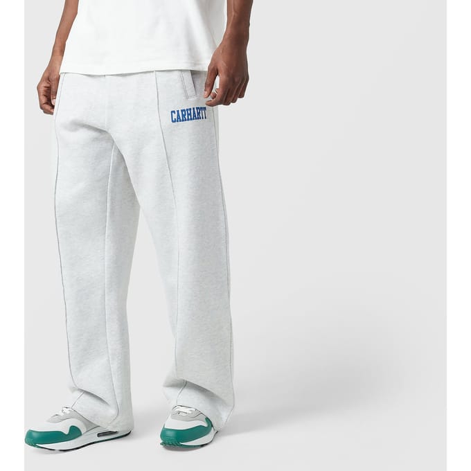 Sweatpants met elastische band en Labelprint