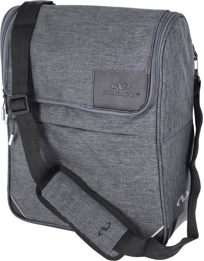 Norco Glenbury City 5 Messenger - Fietstas 38 cm (tweed grey)