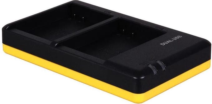 Huismerk Duo oplader voor 2 camera accu's Nikon EN-EL14