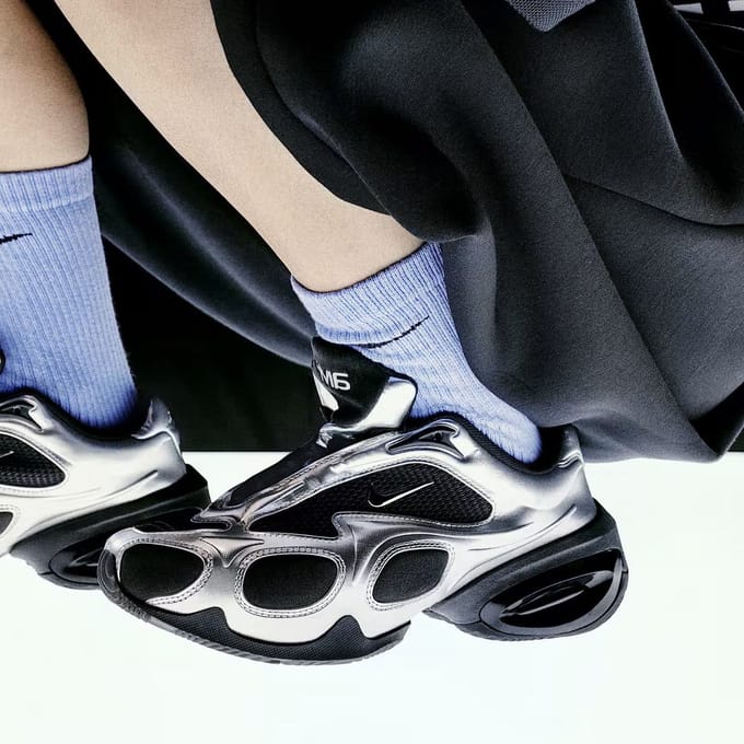Nike Nike Air Max Muse - Sneakers - Unisex - Black Metallic Silver