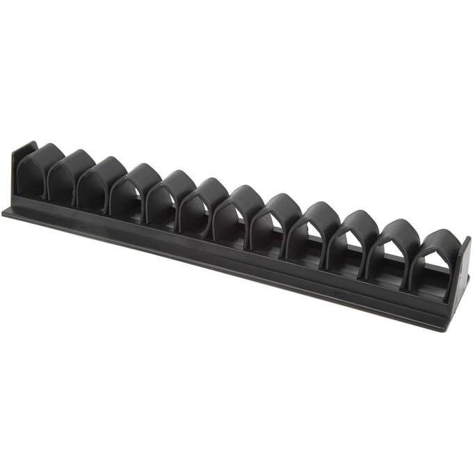 Porte-cravache en plastique pour cheval, support mural pour écuries, noir black