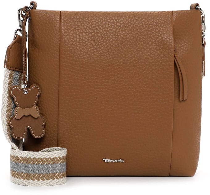 Tamaris schoudertas TAS Katrina SC Crossover Bag Sahara Lichtbruin
