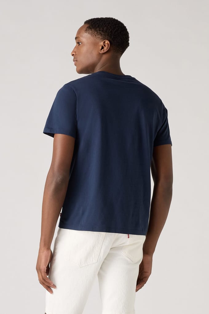 Levi's Lsegraphic Crewneck Te Lc White Headline Taglia: M | Magliette basic Outlet | Uomo | Bianco