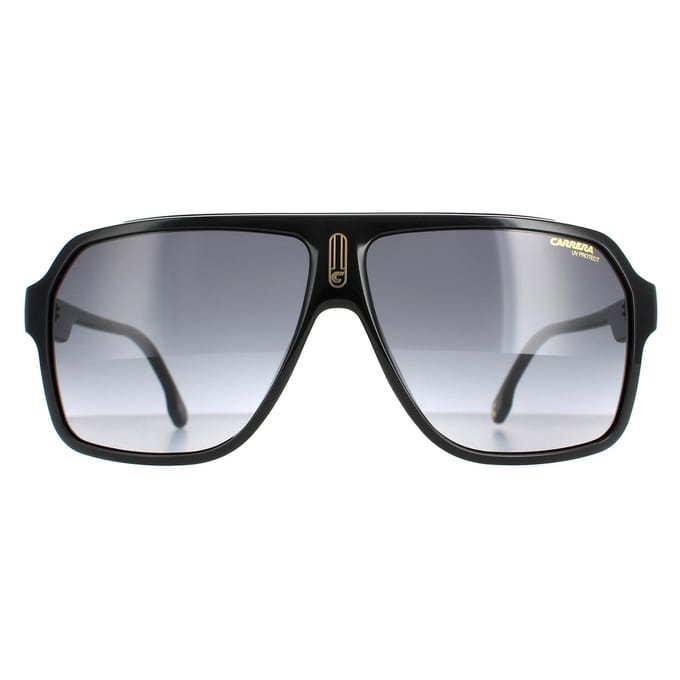 Carrera Aviator Mannen Black Gold Dark Gray Gradiënt 1030/s