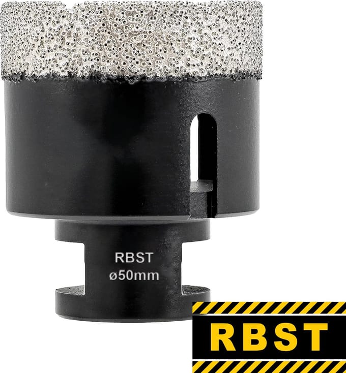 RBST Diamantboor 50mm - M14 aansluiting - Droog en Nat