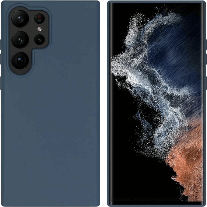 Kees Galaxy S23 Ultra Telefoonhoesje Blauw