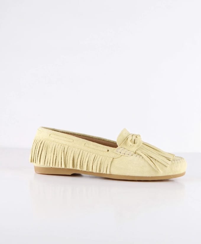 DWRS Parral - Loafers - Suede - Geel - 41