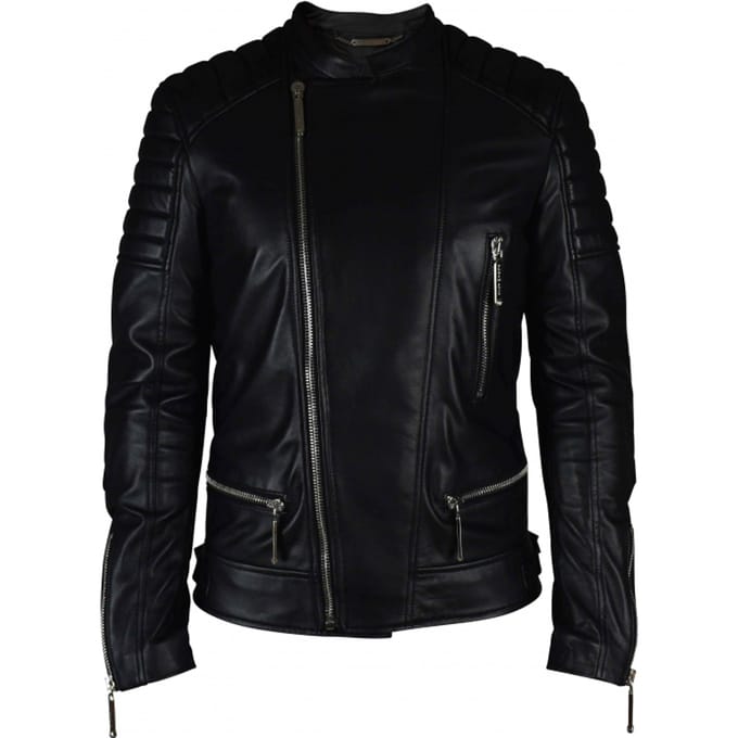 Philipp Plein Bikerjack Zwart