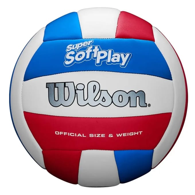 Wilson Soft Play Vb Rood/wit/blauw Volleybal