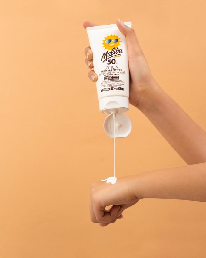Malibu Kids Coloured Sun Lotion SPF50 - 150 ml