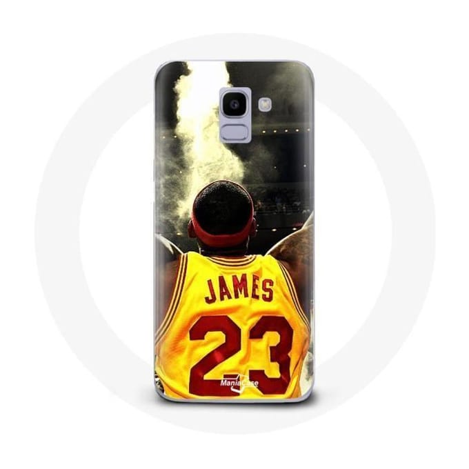 Coque pour Samsung Galaxy A6 2018 Lebron James Joueur de Basketball
