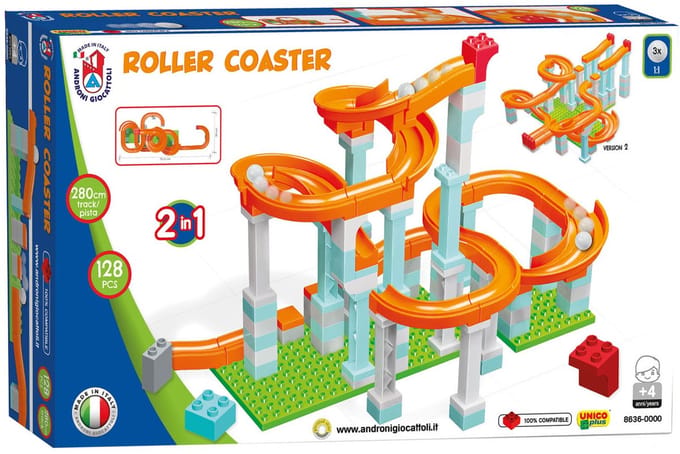 Androni - Marble Track Roller Coaster Set 128pcs.