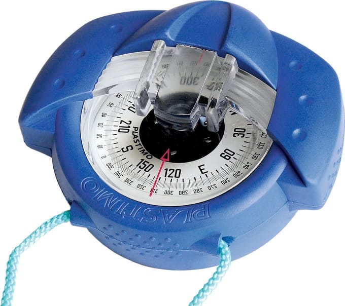 Plastimo kompas, blauw, mills, betalight verlichting