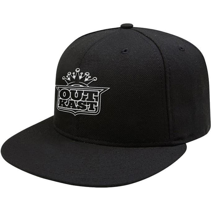 Outkast unisex volwassen keizerlijke kroon snapback cap One Size zwart/wit