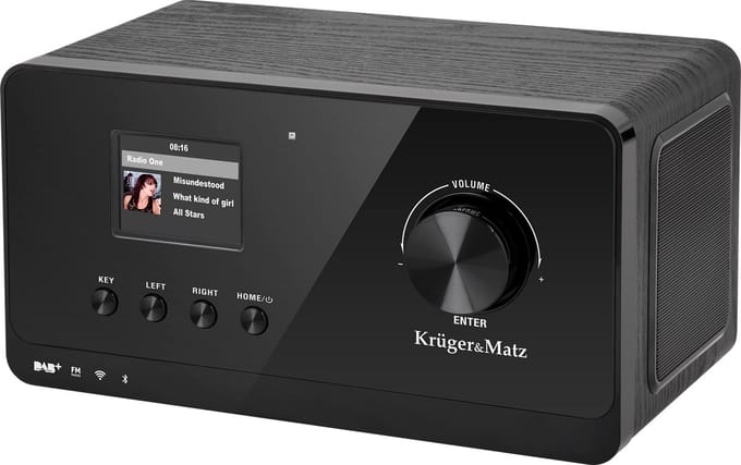 Krüger&Matz KM 816.1 - Internet Radio - Bluetooth - DAB+ - FM