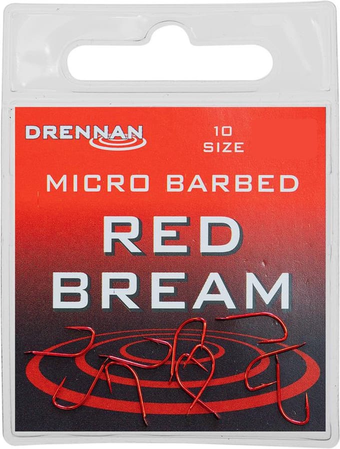 Drennan Red Bream Spade - Micro Barbed (10pcs) - Maat : 18