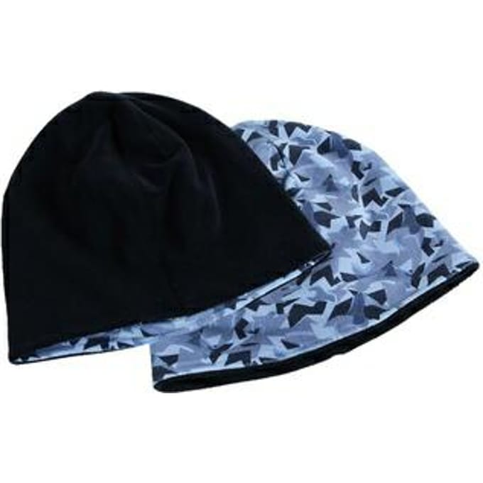 Beta - Wintermuts - Omkeerbaar - Zwart - Grijs - Fleece