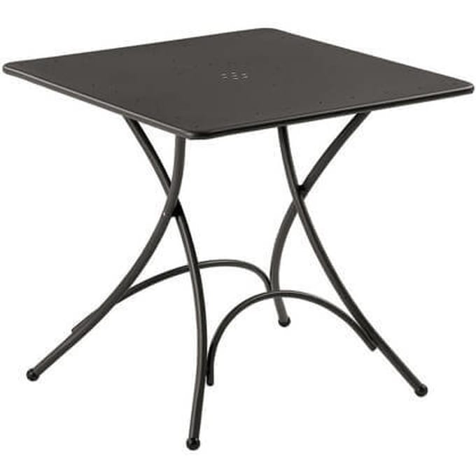 Emu Pigalle klaptafel - vierkant - antiekijzer