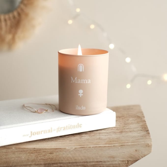 ILADO mama geurkaars met edelsteenarmband