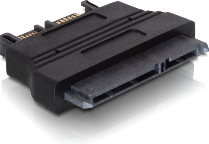 Delock - Adapter SATA 22pin Buchse - Slim SATA 13pin Stecker