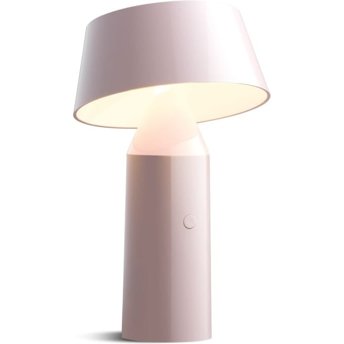 MARSET Bicoca LED tafellamp op batterijen lichtroze