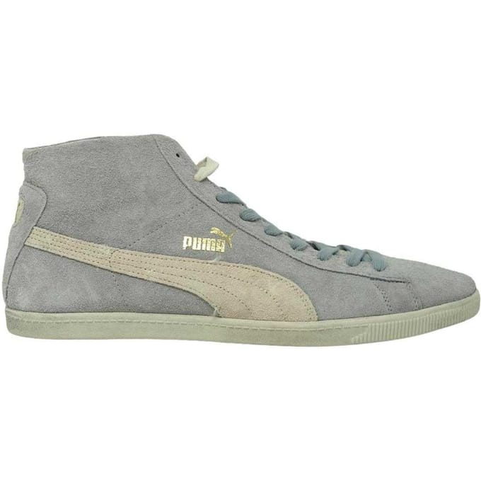 Puma Unisex Volwassen Gylde Vintage Suède Mid Cut Sneakers (Grijs)