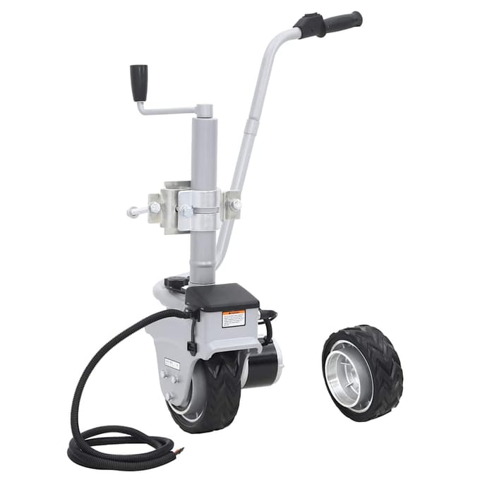 vidaXL - Neuswiel - gemotoriseerd - 12 - V - 350 - W - aluminium