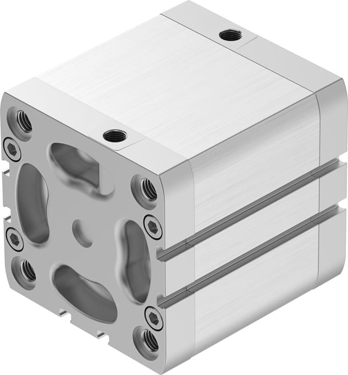 Festo Compacte Cilinder 80mm Boring 50mm Slag ISO 21287 Dubbelwerkend - 536369 - P2BPY