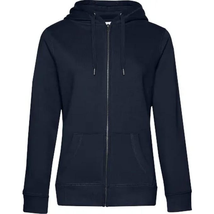 B&C Vrouwen/dames Koningin Hoodie (Marine)