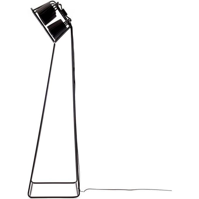 SELETTI Vloerlamp Multilamp, 6-lamps, zwart
