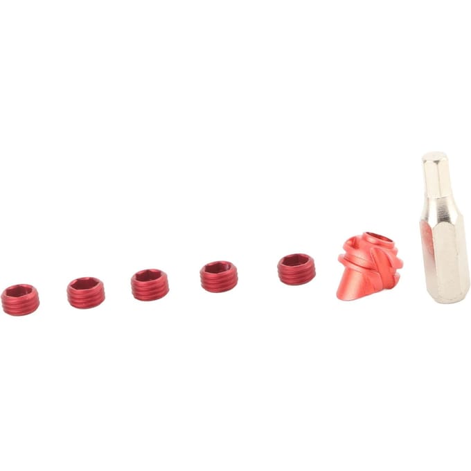 Compound Boog Peephole Set met Dop 37 Graden Vervangbare Binnenkern Peephole Set rood