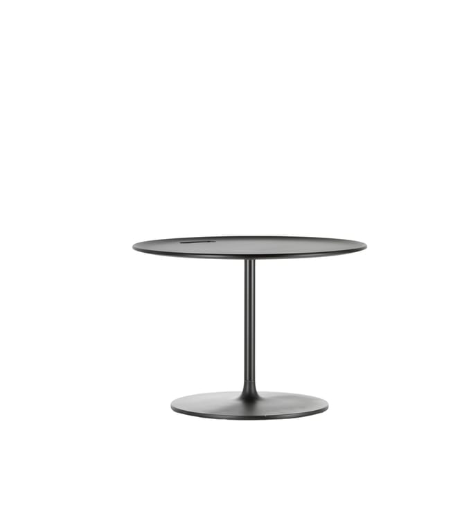 Vitra - Occasional Low tafel - chocolade - Hoogte 35 cm - bruin