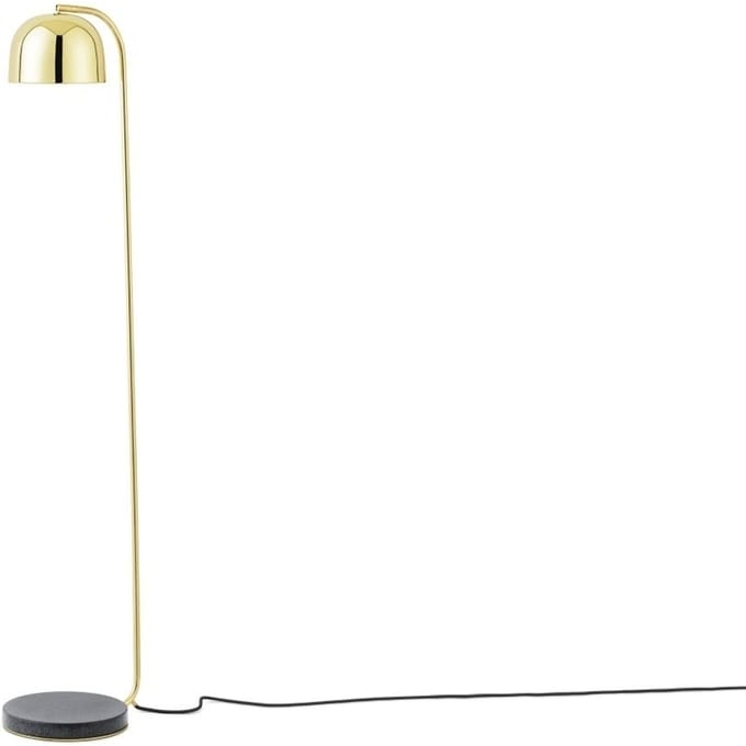 Normann Copenhagen - Grant Staande lamp - messing - goud