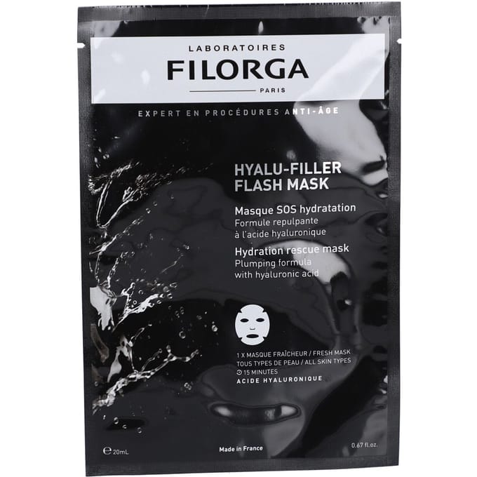 Filorga HYALU-FILLER FLASH MASK SOS hydraterend masker 20 Masker