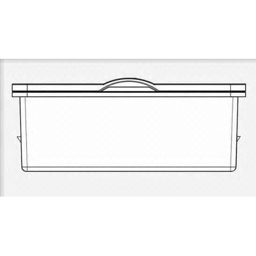 Kronenbach replacement wet box for Plana 2.0 paper holder with wet wipe box 45029991904
