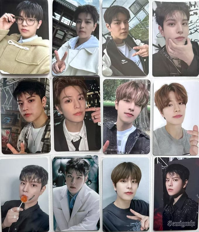 Stray Kids Ensemble de cartes photo Seungmin 8pcs