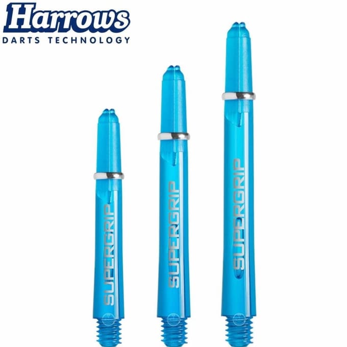 Harrows Supergrip Light Blue - Dart Shafts