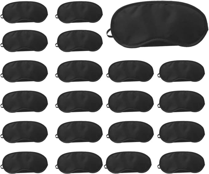 Solidchoice - Set van 20 Slaapmaskers voor Comfortabel Slapen