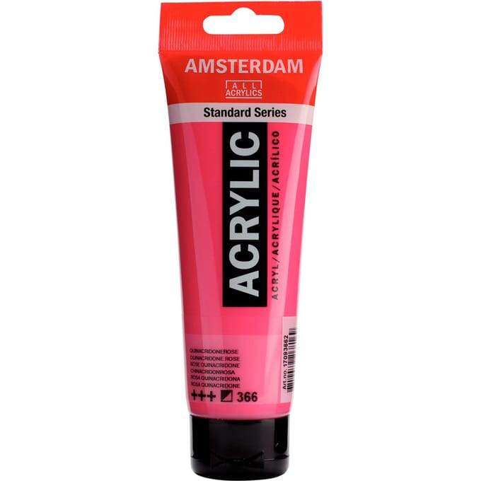 Amsterdam Standard Series Acrylverf Tube 120 ml Quinacridoneroze 366