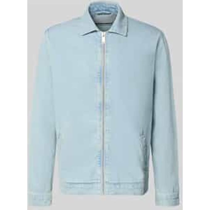 relaxed fit jeansjack van puur katoen model 'HARRINGTON'