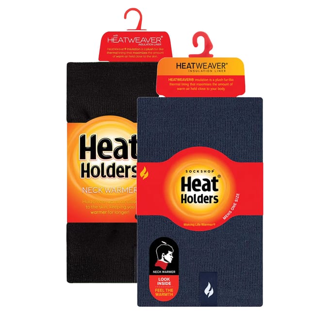 Set van 2 thermische winter-nekwarmers voor heren