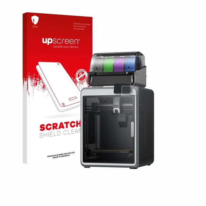 upscreen - Screenprotector voor Creality K2 - Folie Beschermfolie transparant