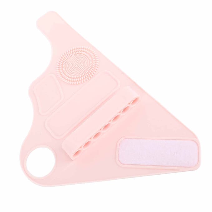 Make-up Palet Siliconen Polsband Make-up Mengpalet Handband Foundation Concealer Make-up roze