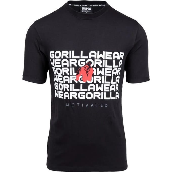 Gorilla Wear Bradley T-shirt - Zwart - S