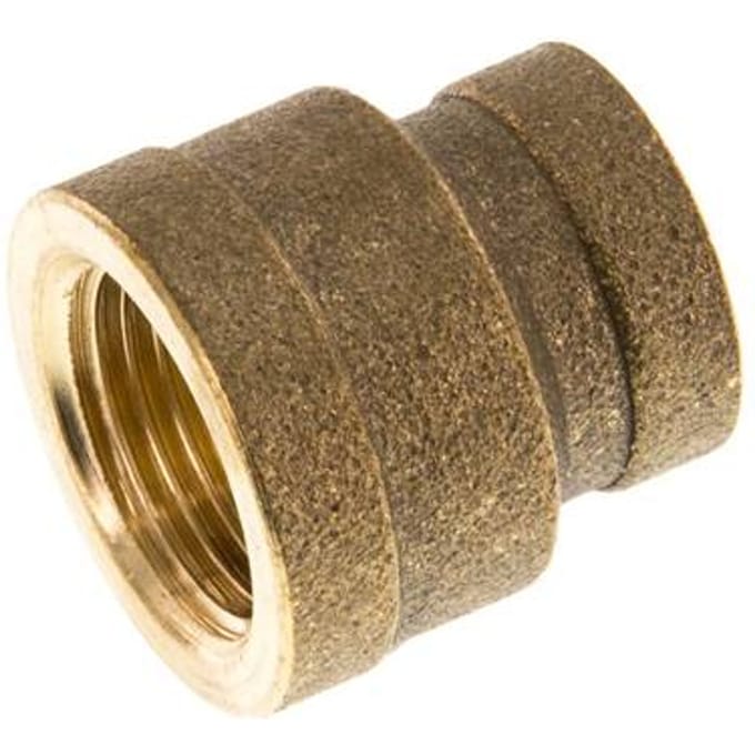 G 3/8'' x G 1/4'' Messing Ronde Sok 16 Bar [2 Stuks]